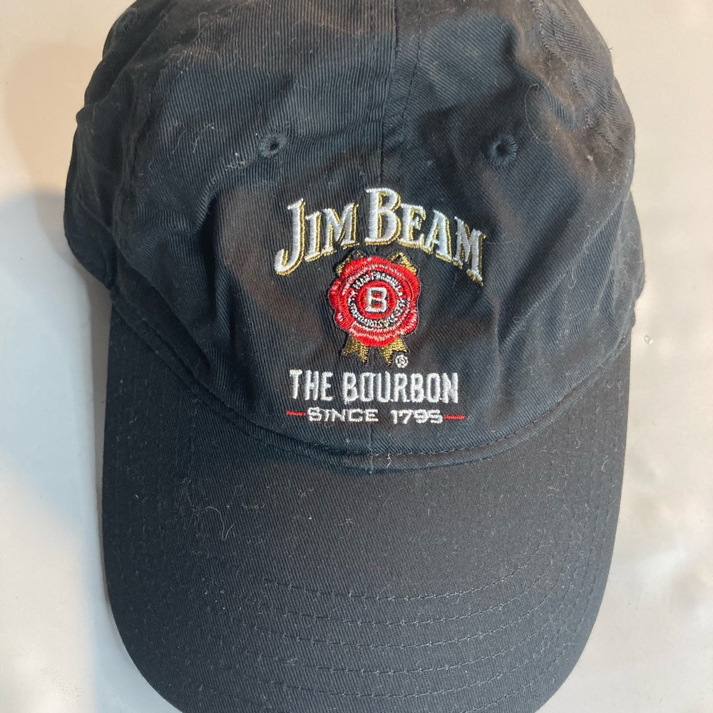 Jim Beam black adjustable baseball cap